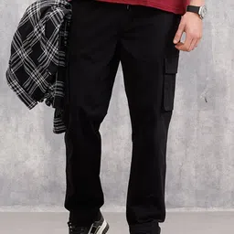 WROGN Men Straight Fit Trousers-picture-14