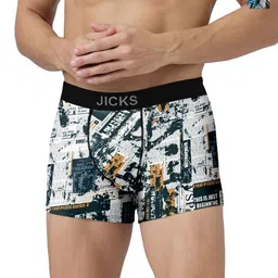 JICKS Pack Of 2 Printed Stretchable Trunks 2_F61_M-Multicolour-picture-18