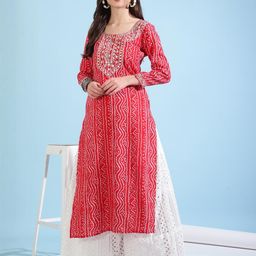Faxmon Fashion Women Cotton Kurtas-image-60
