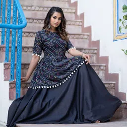 Moda Rapido Printed Semi-Stitched Lehenga Choli-picture-22