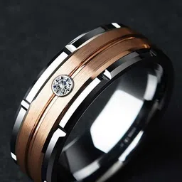 Bling Queen Men Stainless Steel Ring-72