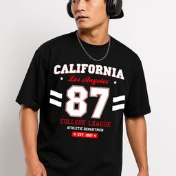 Be Crazy Men Typography Printed T-shirt-image-68