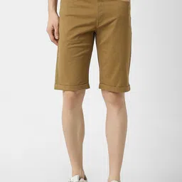 Peter England Casuals Men Regular Fit Shorts-image-7