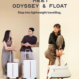 Assembly Unisex Set Of 3 Textured Hard-Sided Trolley Suitcase & Duffle Bag image 4