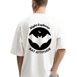 Fashnobic Men Graphic Printed Round Neck Cotton Oversized T-shirt-image-120
