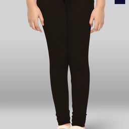 LYRA Girls Pack Of 2 Cotton Ankle-Length Leggings-image-20