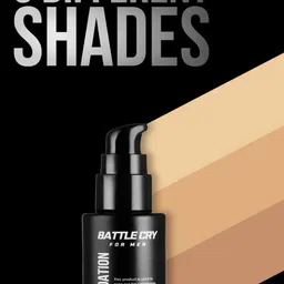 BATTLE CRY Men Foundation Enriched With Vitamin E - 30 ml Fair image 5