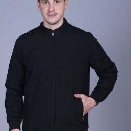 Mast & Harbour Mock Collar Water Resistant Open Front Jacket-picture-36