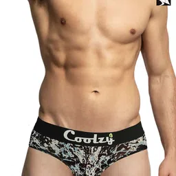 Coolzy Pack Of 2 Printed Mid-Rise Basic Briefs-picture-50