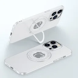Luxury Kase Solid iPhone 16 Pro Metal Stand Ring Holder Shell Compatible Back Case-picture-13