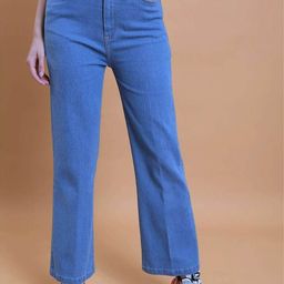 Drewin Women Boyfriend Fit High-Rise Non Stretchable Cotton Jeans-picture-12