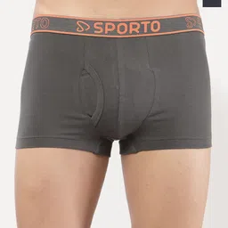 Sporto by Macho Pack Of 2 Combed Cotton Trunks-picture-1