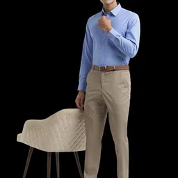 OTTO Men Trim Slim Fit Opaque Casual Shirt-image-43