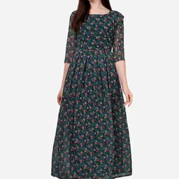 Fashion2wear Women Floral Print A-Line Maxi Dress-image-37