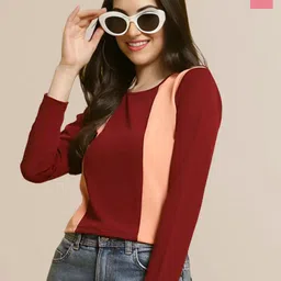 Mast & Harbour Women Pack Of-2 Puff Sleeve Regular Top-image-82