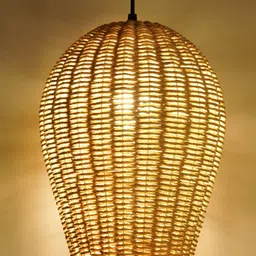 Decazone Beige Iron Ceiling Lamp-30