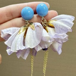 StyleCast x Revolte Artificial Beads Beaded Quirky Drop Earrings image 2