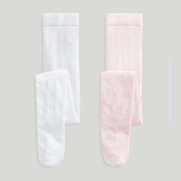 Mothercare Girls Pack Of 2 Self-Designed Tight-image-87