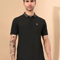 STARFOX Polo Collar Slim Fit T-shirt-image-31