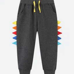 Oh Rare BoysPrinted Regular Fit Cotton Mid-Rise Joggers-1