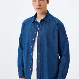 Koton Men Longline Bomber with Embroidered Jacket-image-94