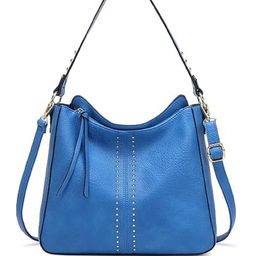 Lychee bags Embellished PU Structured Shoulder Bag-16