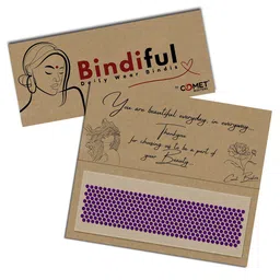 Comet Busters Bindiful Traditional Bindi - Purple-48