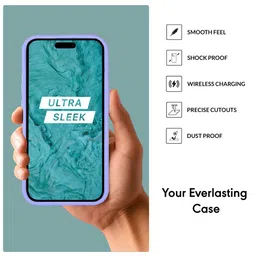 SPRIG Solid Printed iPhone 15 Plus Back Case Mobile Accessories image 4