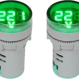 AD16-22DSV 2Pcs Digital LED Display AC 60-500V Voltmeter Voltmeter-15
