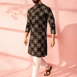 Anouk Men Ethnic Motifs Printed Kurta-18