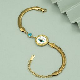 ARTKLIM Women Gold-Plated Link Bracelet-image-75