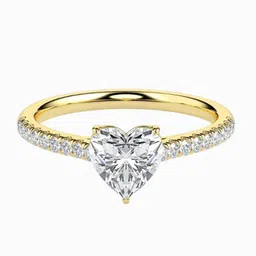 Emori Heartfelt Solitaire Diamond Ring-image-42