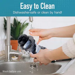Kuber Industries Black Pack of 4 Collapsible Water Bottles With Flip Cap-600 ml Each image 4