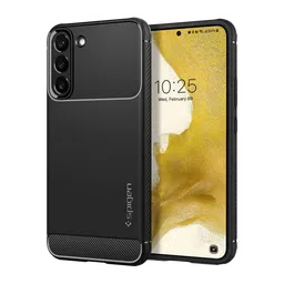 Spigen Rugged Armor TPU Back Cover for SAMSUNG Galaxy S22 5G (Supports Wireless Charging, Matte Black)-picture-17