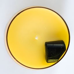 LIGHT JEWELS Yellow & Black 1 pieces Jar Candle-3