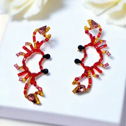 AVANT-GARDE PARIS Animal Shaped Drop Earrings-image-21