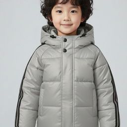 BAESD Unisex Kids Striped Lightweight Outdoor Parka Jacket-picture-32