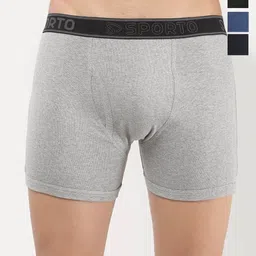 Sporto by Macho Men Pack Of 4 Cotton Short Trunks-picture-6