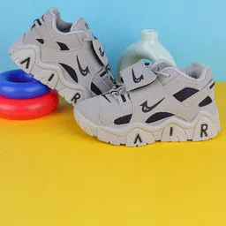 LMG Lifestyle Kids Colourblocked High-Top Velcro Sneakers-image-16