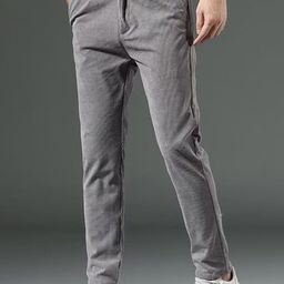 StyleCast x Revolte Men Skinny Fit Easy Wash Trousers-picture-32