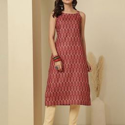 Anouk Rustic Floral Printed Straight Kurta-picture-23