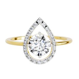 Sparkles Women Yellow Ring Diamond-image-32