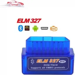 New Super Mini ELM327 Bluetooth V2.1 OBD2 Car/Motorcycle Diagnostic Scanner OBD Reader-26