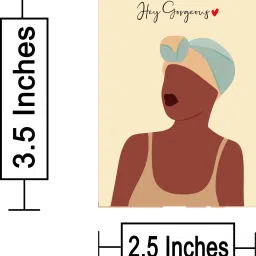 d2c 300Gsm Thick Jewellery, Earrings, Card For Packaging & Display (3.5x2.5 IN) Business Card image 3