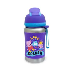 Rabitat Purple Single Stainless Steel Printed Water Bottle-30