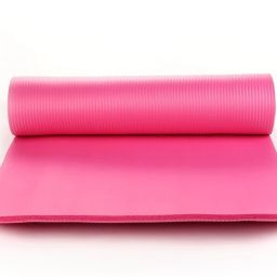 Fitness Yoga Mat High Density Mat for Pilates , Fitness & Workout Pink 10 mm Yoga Mat-image-23
