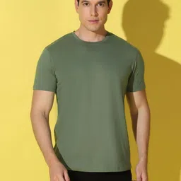 WOOSTRO Men Slim Fit T-shirt-image-3