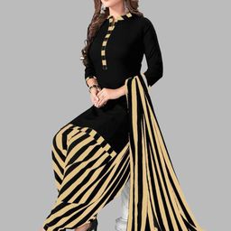 SIMPLYETHNIC Geometric Yoke Design Unstitched Dress Material-picture-9