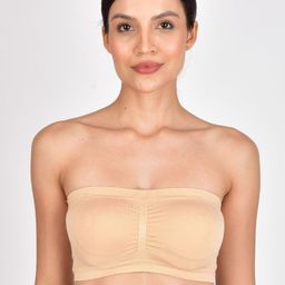 1TO FINITY Full Coverage Lightly Padded Side Shaper Cotton Bandeau Bra-image-22