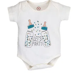 THE COTTON BABY Pure Cotton Printed Rompers-picture-12